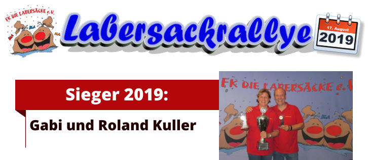 Sieger 2019: Gabi und Roland Kuller